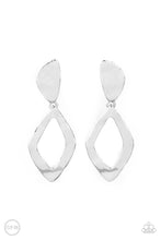Load image into Gallery viewer, Paparazzi ~ Industrial Gallery ~ Silver Clip-On Earrings