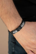 Load image into Gallery viewer, Paparazzi - Industrial Interstate - Black Urban Bracelet - Klassy Jewelz Boutique