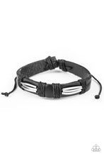 Load image into Gallery viewer, Paparazzi - Industrial Interstate - Black Urban Bracelet - Klassy Jewelz Boutique