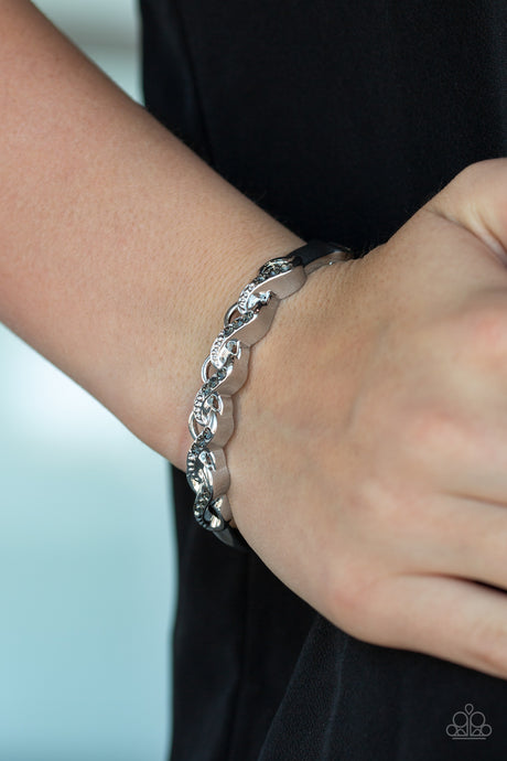 Paparazzi ~ Infinite Sparkle ~ Silver Bracelet