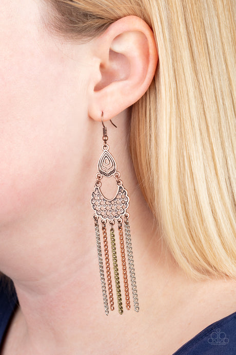 Paparazzi ~ Insane Chain ~ Multi Earrings