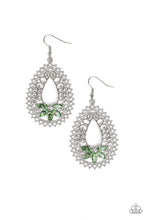 Load image into Gallery viewer, Paparazzi ~ Instant REFLECT ~ Green Earrings