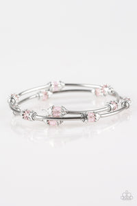Paparazzi ~ Into Infinity ~ Pink Infinity Wrap Style Bracelet