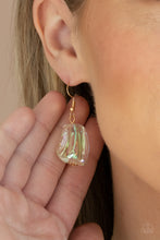 Load image into Gallery viewer, Paparazzi ~ Iridescently Ice Queen ~ Gold Necklace Set