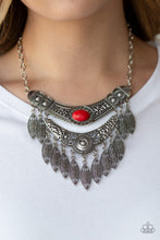 Load image into Gallery viewer, Paparazzi ~ Island Queen ~ Red Necklace Set
