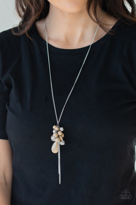 Paparazzi ~ It's A Celebration ~ Brown Necklace Set
