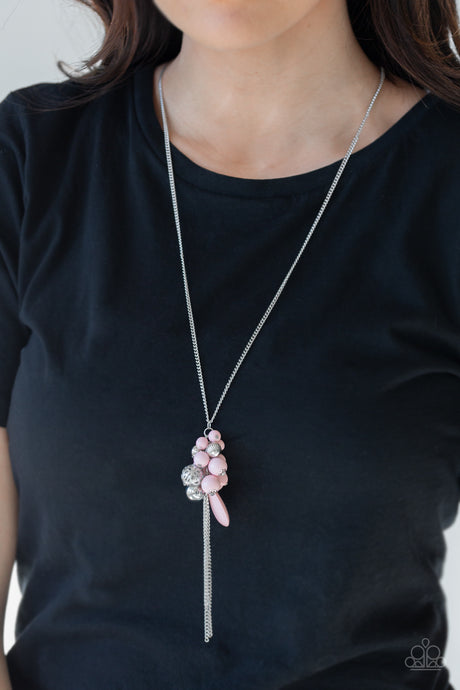 Paparazzi ~ It's A Celebration ~ Pink Necklace Set