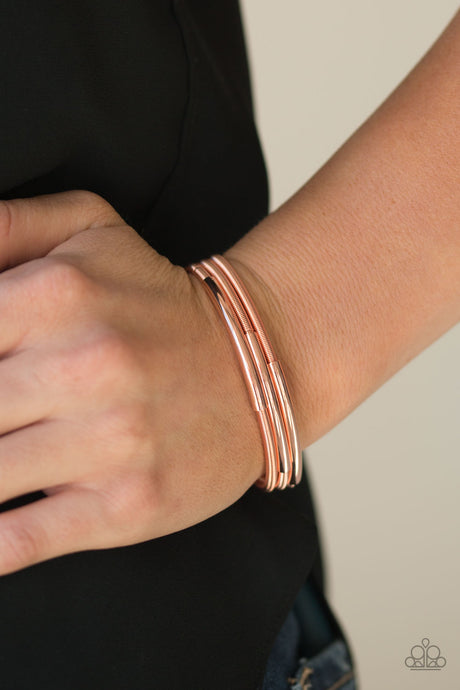 Paparazzi ~ Its A Stretch ~ Copper Bracelets
