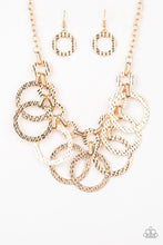 Load image into Gallery viewer, Paparazzi ~ Jammin Jungle ~ Gold Necklace  Set