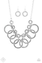 Load image into Gallery viewer, Paparazzi ~ Jammin&#39; Jungle ~ Silver Necklace Set (Fashion Fix Exclusive)