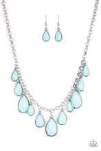 Load image into Gallery viewer, Paparazzi ~ Jaw-Dropping Diva ~ Blue Necklace Set
