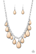 Load image into Gallery viewer, Paparazzi ~ Jaw-Dropping Diva ~ Brown Necklace Set