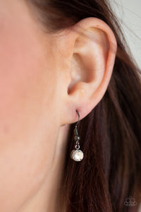 Paparazzi ~ Jaw-Droppingly Jealous ~ Black Gunmetal Necklace Set