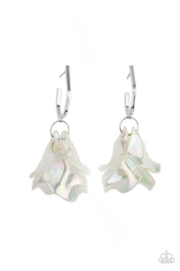 Paparazzi ~ Jaw-Droppingly Jelly ~ Silver Hoop Earrings