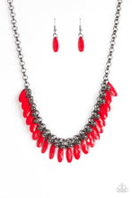 Load image into Gallery viewer, Paparazzi ~ Jersey Shore ~ Red Necklace Set