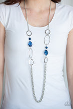Load image into Gallery viewer, Paparazzi ~ Jewel Jubilee ~ Blue Necklace Set