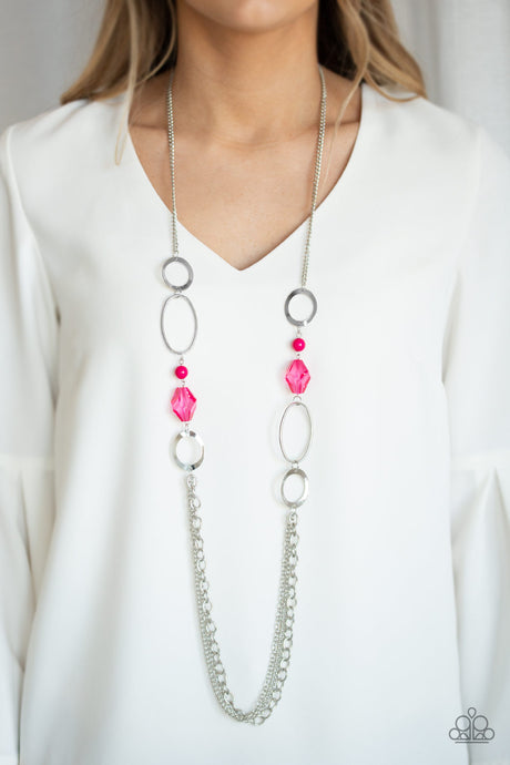 Paparazzi ~ Jewel Jubilee ~ Pink Necklace Set