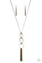 Load image into Gallery viewer, Paparazzi ~ Join The Circle ~ Brass Necklace Set