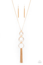 Load image into Gallery viewer, Paparazzi ~ Join The Circle ~ Gold Necklace Set