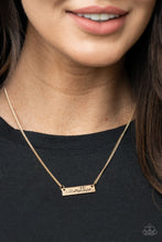 Load image into Gallery viewer, Paparazzi - Joy Of Motherhood - Gold Necklace Set