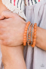 Load image into Gallery viewer, Paparazzi ~ Glimpses of Malibu ~ Fashion Fix Complete Trend Blend ~ Orange Necklace Set