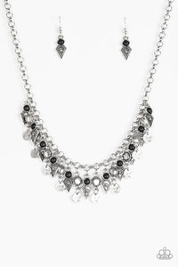 Paparazzi ~ Jurassic Jamboree ~ Black Necklace and Bracelet Set -$10.00