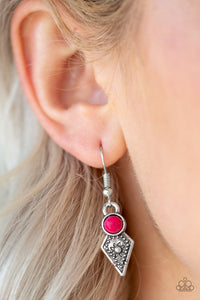 Paparazzi ~ Jurassic Jamboree ~ Pink Necklace Set