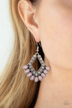 Load image into Gallery viewer, Paparazzi ~ Just BEAM Happy ~ Pink Earrings