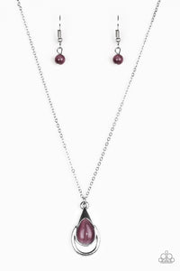 Paparazzi ~ Just Drop It! ~ Purple Necklace Set