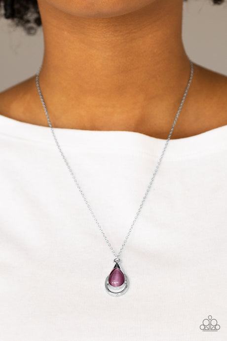 Paparazzi ~ Just Drop It! ~ Purple Necklace Set