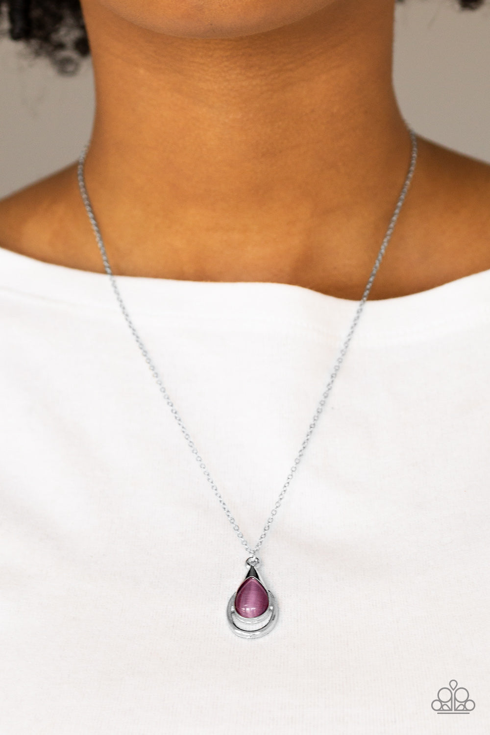 Paparazzi ~ Just Drop It! ~ Purple Necklace Set