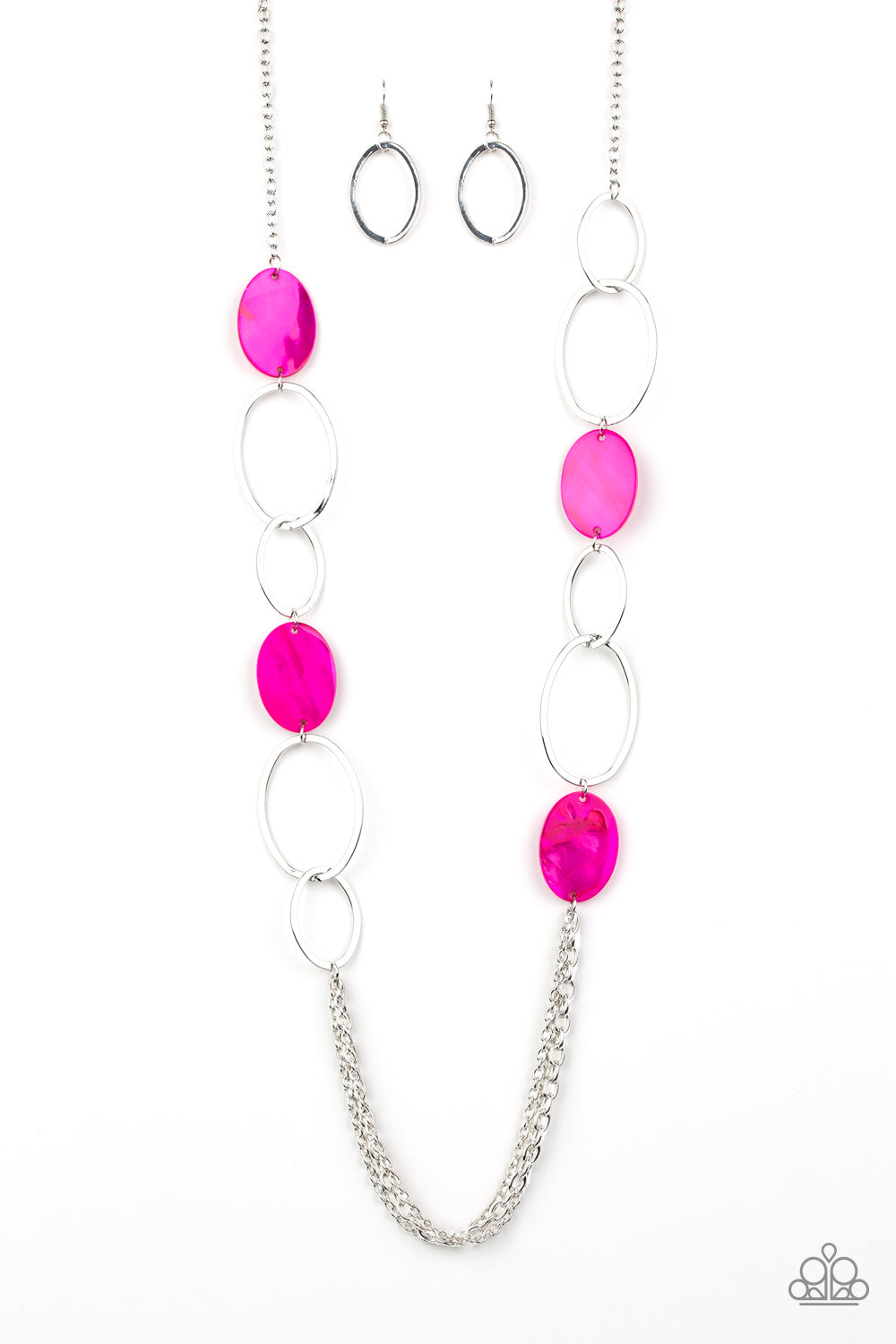 Paparazzi ~ Kaleidoscope Coasts ~ Pink Necklace Set