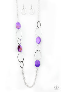 Paparazzi ~ Kaleidoscope Coasts ~ Purple Necklace Set