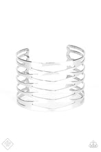 Load image into Gallery viewer, Paparazzi ~ Keep Them On Edge ~ Silver Cuff Bracelet (Fashion Fix Exclusive)