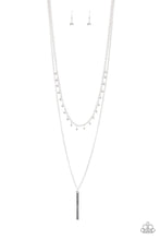 Load image into Gallery viewer, Paparazzi - Keep Your Eye On The Pendulum - Silver Necklace - Klassy Jewelz Boutique