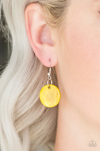 Paparazzi ~ Key West Walkabout ~ Yellow Wooden Bead Necklace Set