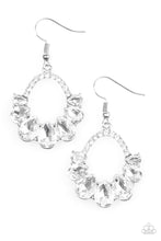 Load image into Gallery viewer, Paparazzi ~ Kissable Shimmer ~ White Earrings