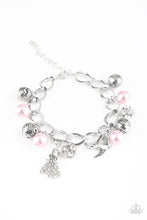 Load image into Gallery viewer, Paparazzi ~ Lady Love Dove ~ Red Pearl Charm Bracelet