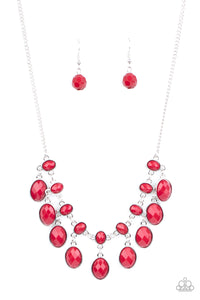 Paparazzi ~ Lady of the POWERHOUSE ~ Purple Necklace Set