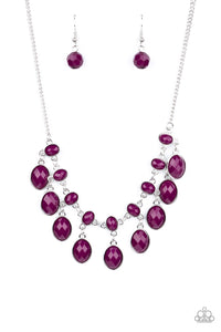 Paparazzi ~ Lady of the POWERHOUSE ~ Purple Necklace Set