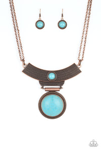 Paparazzi ~ Lasting EMPRESS-ions ~ Copper Necklace Set