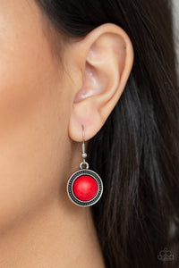 Paparazzi ~ Lasting EMPRESS-ions ~ Red Necklace Set