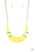 Load image into Gallery viewer, Paparazzi ~ Law of the Jungle ~ Yellow Necklace Set