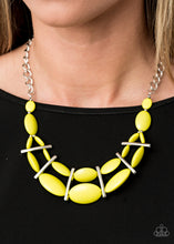Load image into Gallery viewer, Paparazzi ~ Law of the Jungle ~ Yellow Necklace Set
