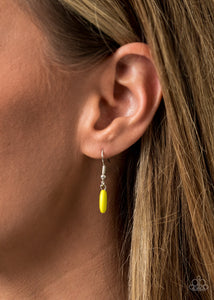 Paparazzi ~ Law of the Jungle ~ Yellow Necklace Set