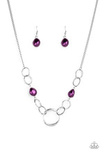 Load image into Gallery viewer, Paparazzi ~ Lead Role ~ Purple Necklace Set