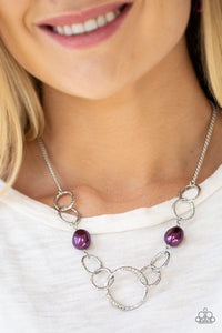 Paparazzi ~ Lead Role ~ Purple Necklace Set
