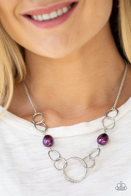 Paparazzi ~ Lead Role ~ Purple Necklace Set
