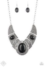 Load image into Gallery viewer, Paparazzi ~ Leave Your LANDMARK ~ Black Necklace Set (Fashion Fix Exclusive)