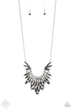 Load image into Gallery viewer, Paparazzi ~ Leave it to LUXE ~ Silver Necklace Set (Fashion Fix Exclusive)